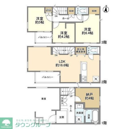 Kolet稲田堤#19の物件間取画像